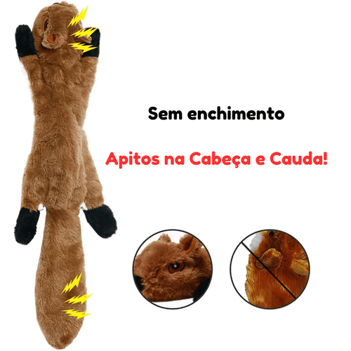 Pelucia pet Squeaky,
brinquedo pelucia pet,
brinquedo de pelucia para cachorro resistente,
brinquedo de pelucia para cachorro,
bichinhos de pelucia para pet,
bichinhos de pelucia para cães,
